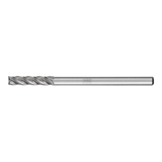 PFERD TOOLS Hartmetall Hochleistungsfrässtift ALU Zylinder ZYAS stirn Ø 03x13 mm Schaft-Ø 3 mm Alu/NE Metal