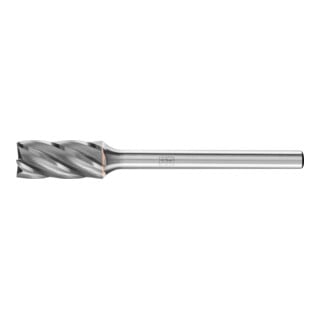 PFERD TOOLS Hartmetall Hochleistungsfrässtift ALU Zylinder ZYAS stirn Ø 06x13 mm Schaft-Ø 3 mm Alu/NE Metal
