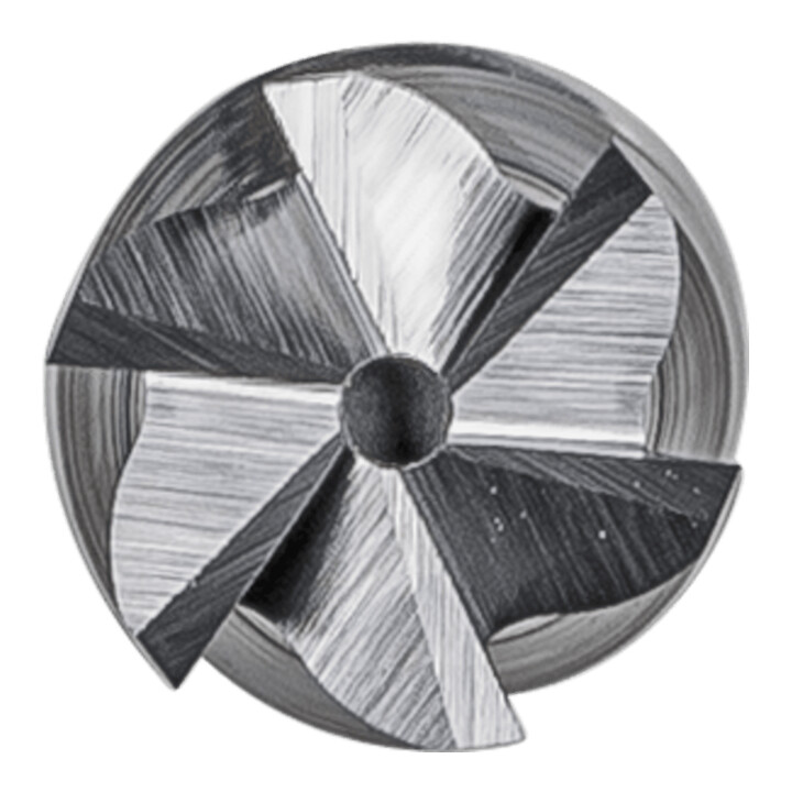 PFERD TOOLS Hartmetall Hochleistungsfrässtift ALU Zylinder ZYAS stirn Ø 06x13 mm Schaft-Ø 3 mm Alu/NE Metal