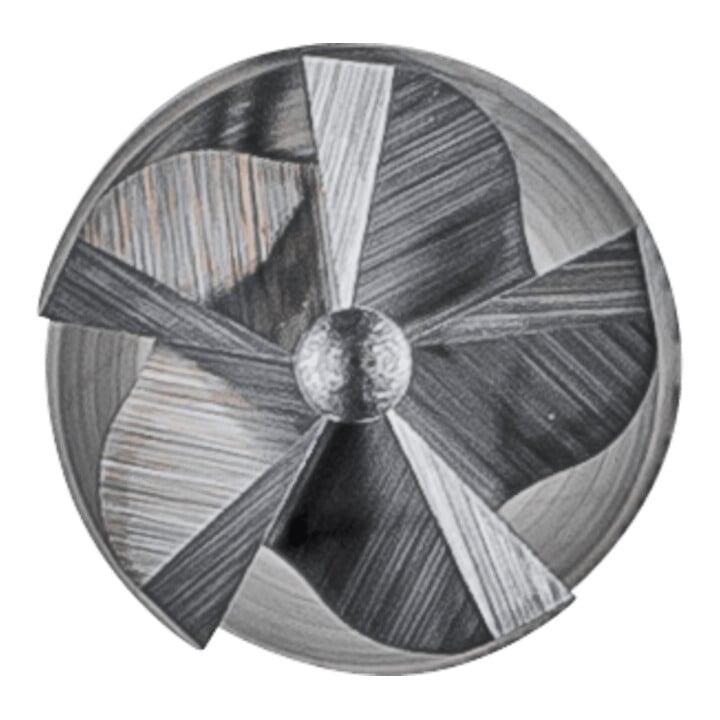 PFERD TOOLS Hartmetall Hochleistungsfrässtift ALU Zylinder ZYAS stirn Ø 06x16 mm Schaft-Ø 6 mm Alu/NE Metal