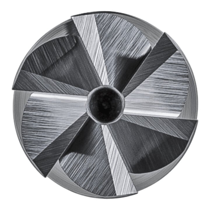 PFERD TOOLS Hartmetall Hochleistungsfrässtift ALU Zylinder ZYAS stirn Ø 08x20mm Schaft-Ø 6 mm Alu/NE Metal