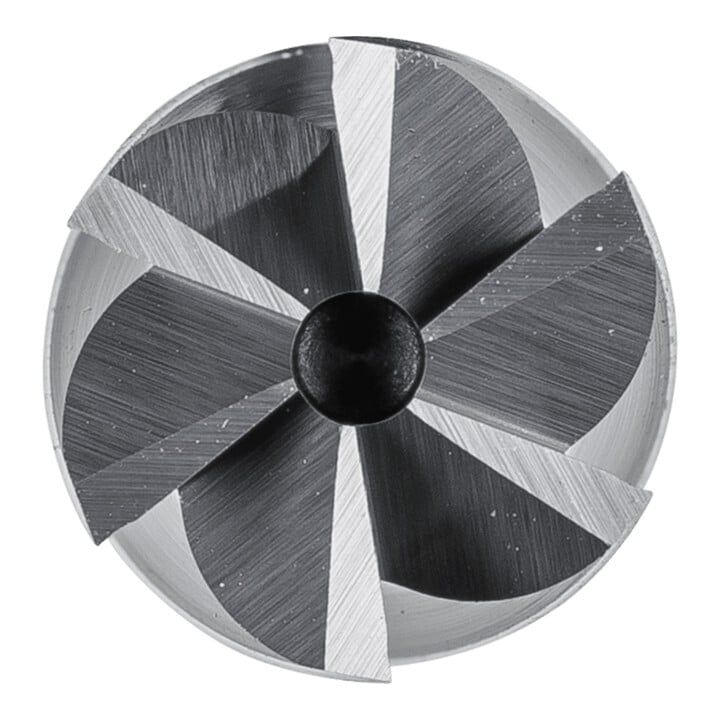 PFERD TOOLS Hartmetall Hochleistungsfrässtift ALU Zylinder ZYAS stirn Ø 12x25 mm Schaft-Ø 8 mm Alu/NE Metal
