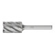 PFERD TOOLS Hartmetall Hochleistungsfrässtift ALU Zylinder ZYAS stirn Ø 16x25 mm Schaft-Ø 6 mm Alu/NE Metal