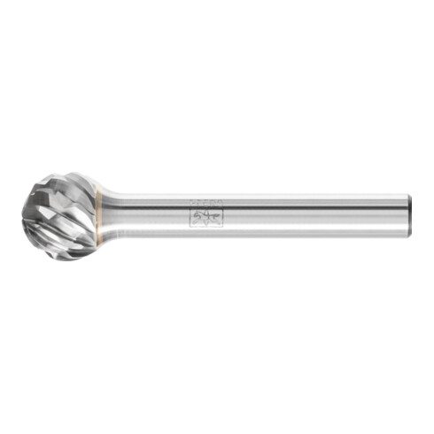 PFERD TOOLS Hartmetall Hochleistungsfrässtift CAST Kugel KUD Ø 12x10mm Schaft-Ø 6 mm für Gußeisen
