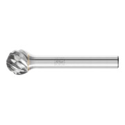 PFERD TOOLS Hartmetall Hochleistungsfrässtift CAST Kugel KUD Ø 12x10mm Schaft-Ø 6 mm für Gußeisen
