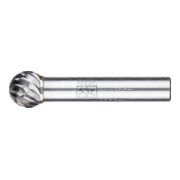 PFERD TOOLS Hartmetall Hochleistungsfrässtift CAST Kugel KUD Ø 12x10mm Schaft-Ø 8 mm für Gußeisen
