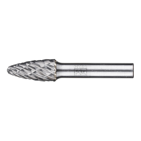 PFERD TOOLS Hartmetall Hochleistungsfrässtift CAST Rundbogen RBF Ø 12x25 mm Schaft-Ø 8 mm für Gußeisen