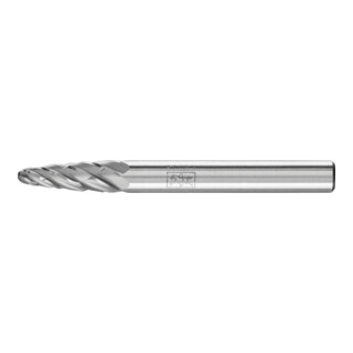 PFERD TOOLS Hartmetall Hochleistungsfrässtift CAST Rundbogen RBF Ø 06x18 mm Schaft-Ø 6 mm für Gußeisen