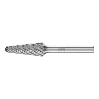 PFERD TOOLS Hartmetall Hochleistungsfrässtift CAST Rundkegel KEL Ø 12x30mm Schaft-Ø 6 mm für Gußeisen
