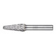 PFERD TOOLS Hartmetall Hochleistungsfrässtift CAST Rundkegel KEL Ø 12x30mm Schaft-Ø 8 mm für Gußeisen