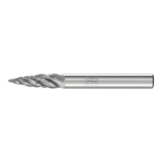 PFERD TOOLS Hartmetall Hochleistungsfrässtift CAST Spitzbogen SPG Ø 06x18 mm Schaft-Ø 6 mm für Gußeisen