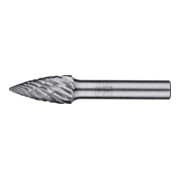PFERD TOOLS Hartmetall Hochleistungsfrässtift CAST Spitzbogen SPG Ø 12x25 mm Schaft-Ø 8 mm für Gußeisen