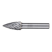 PFERD TOOLS Hartmetall Hochleistungsfrässtift CAST Spitzbogen SPG Ø 12x25 mm Schaft-Ø 8 mm für Gußeisen