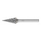 PFERD TOOLS Hartmetall Hochleistungsfrässtift CAST Spitzkegel SKM Ø 12x25 mm Schaft-Ø 6 mm für Gußeisen