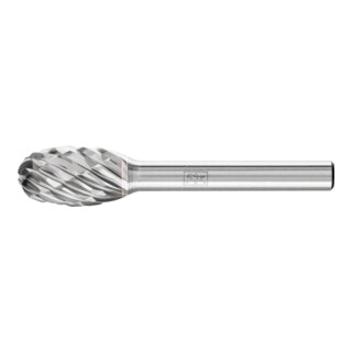 PFERD TOOLS Hartmetall Hochleistungsfrässtift CAST Tropfen TRE Ø 12x20mm Schaft-Ø 6 mm für Gußeisen