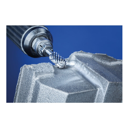 PFERD TOOLS Hartmetall Hochleistungsfrässtift CAST Walzenrund WRC Ø 12x25 mm Schaft-Ø 8 mm für Gußeisen