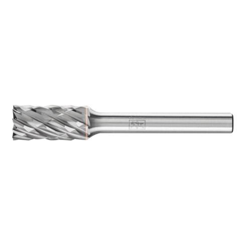 PFERD TOOLS Hartmetall Hochleistungsfrässtift CAST Zylinder ZYAS stirnverzahnt Ø 10x20mm Schaft-Ø 6mm für Gußeisen