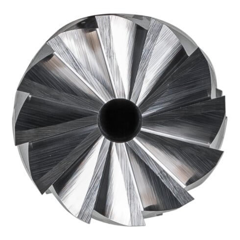 PFERD TOOLS Hartmetall Hochleistungsfrässtift CAST Zylinder ZYAS stirnverzahnt Ø 12x25mm Schaft-Ø 6mm für Gußeisen