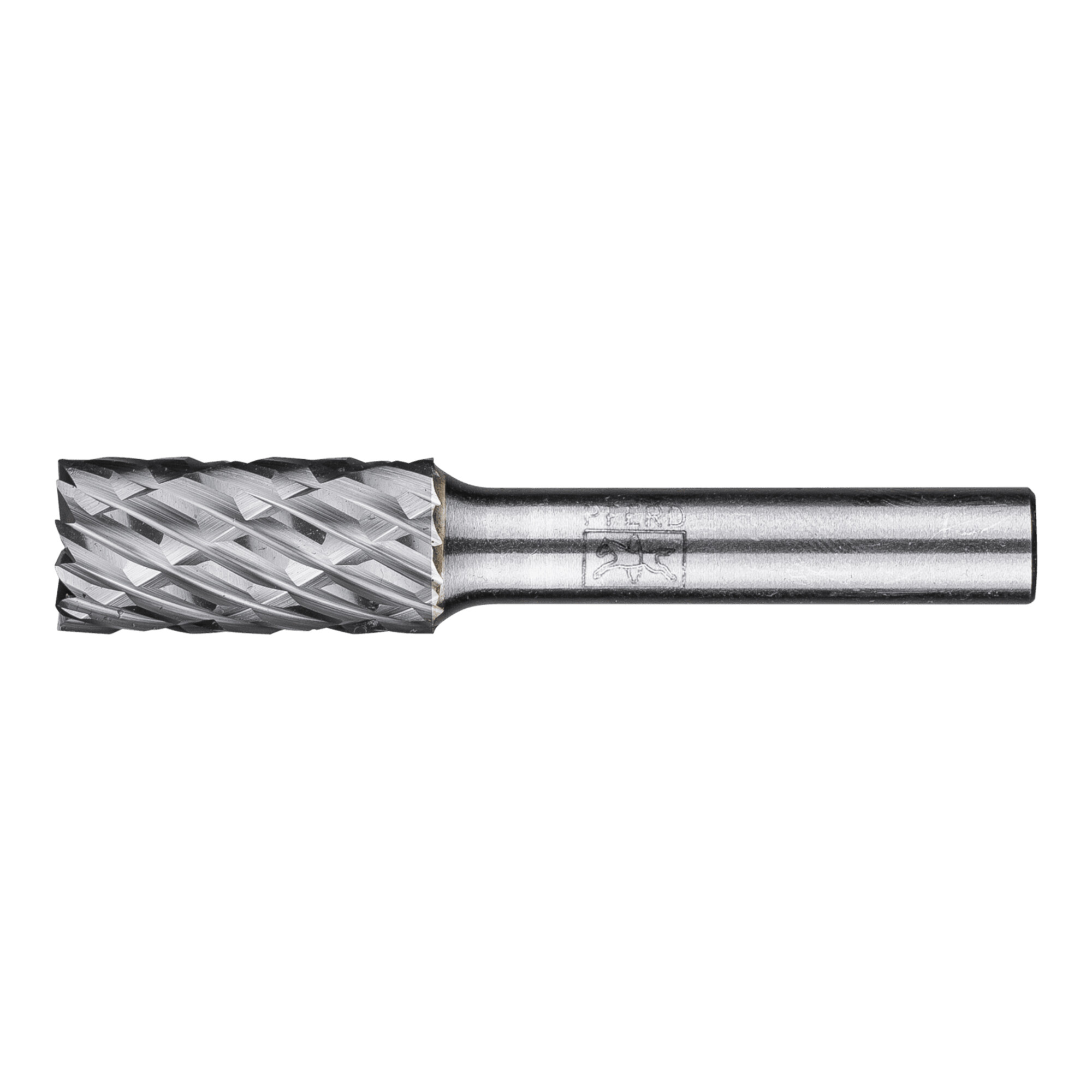 PFERD TOOLS Hartmetall Hochleistungsfrässtift CAST Zylinder ZYAS stirnverzahnt Ø 12x25mm Schaft-Ø 8mm für Gußeisen