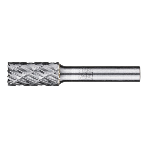 PFERD TOOLS Hartmetall Hochleistungsfrässtift CAST Zylinder ZYAS stirnverzahnt Ø 12x25mm Schaft-Ø 8mm für Gußeisen