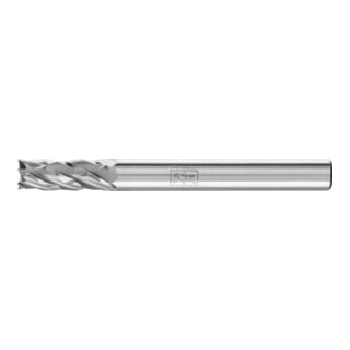 PFERD TOOLS Hartmetall Hochleistungsfrässtift CAST Zylinder ZYAS stirnverzahnt Ø 06x16mm Schaft-Ø 6mm für Gußeisen