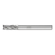 PFERD TOOLS Hartmetall Hochleistungsfrässtift CAST Zylinder ZYAS stirnverzahnt Ø 06x16mm Schaft-Ø 6mm für Gußeisen-1