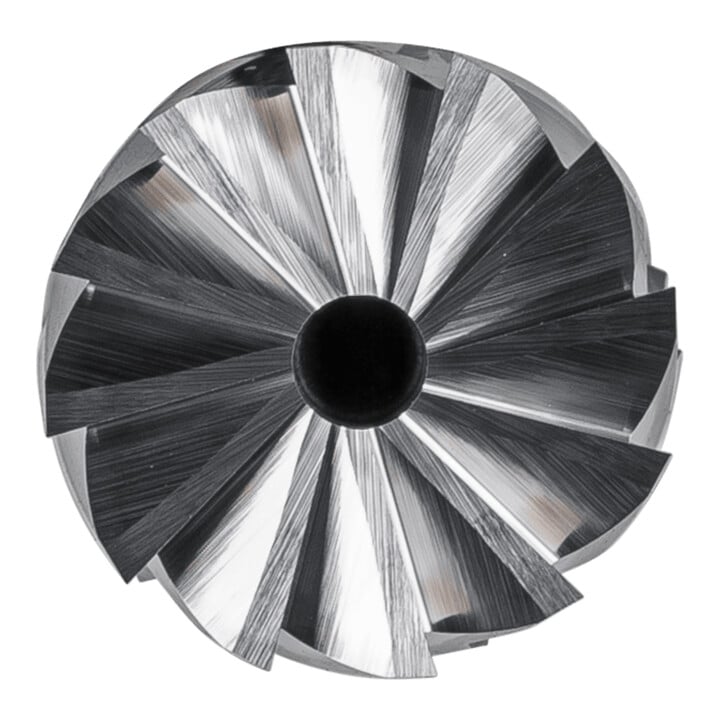 PFERD TOOLS Hartmetall Hochleistungsfrässtift CAST Zylinder ZYAS stirnverzahnt Ø 12x25mm Schaft-Ø 6mm für Gußeisen