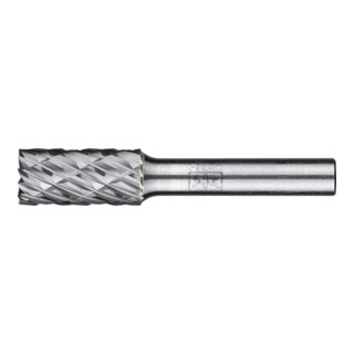 PFERD TOOLS Hartmetall Hochleistungsfrässtift CAST Zylinder ZYAS stirnverzahnt Ø 12x25mm Schaft-Ø 8mm für Gußeisen