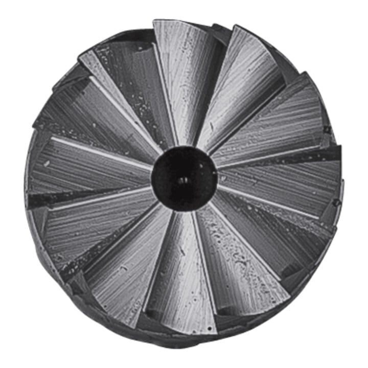 PFERD TOOLS Hartmetall Hochleistungsfrässtift CAST Zylinder ZYAS stirnverzahnt Ø 12x25mm Schaft-Ø 8mm für Gußeisen