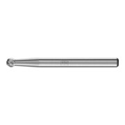 PFERD TOOLS Hartmetall Hochleistungsfrässtift INOX Kugel KUD Ø 03x02 mm Schaft-Ø 3 mm für Edelstahl