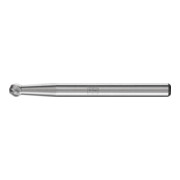 PFERD TOOLS Hartmetall Hochleistungsfrässtift INOX Kugel KUD Ø 03x02 mm Schaft-Ø 3 mm für Edelstahl