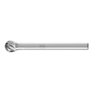 PFERD TOOLS Hartmetall Hochleistungsfrässtift INOX Kugel KUD Ø 05x04 mm Schaft-Ø 3 mm für Edelstahl