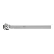 PFERD TOOLS Hartmetall Hochleistungsfrässtift INOX Kugel KUD Ø 05x04 mm Schaft-Ø 3 mm für Edelstahl