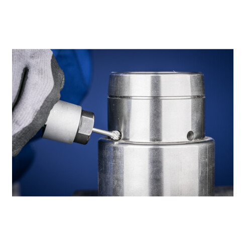 PFERD TOOLS Hartmetall Hochleistungsfrässtift INOX Kugel KUD Ø 06x05 mm Schaft-Ø 3 mm für Edelstahl