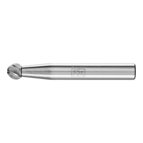 PFERD TOOLS Hartmetall Hochleistungsfrässtift INOX Kugel KUD Ø 06x05 mm Schaft-Ø 6 mm für Edelstahl