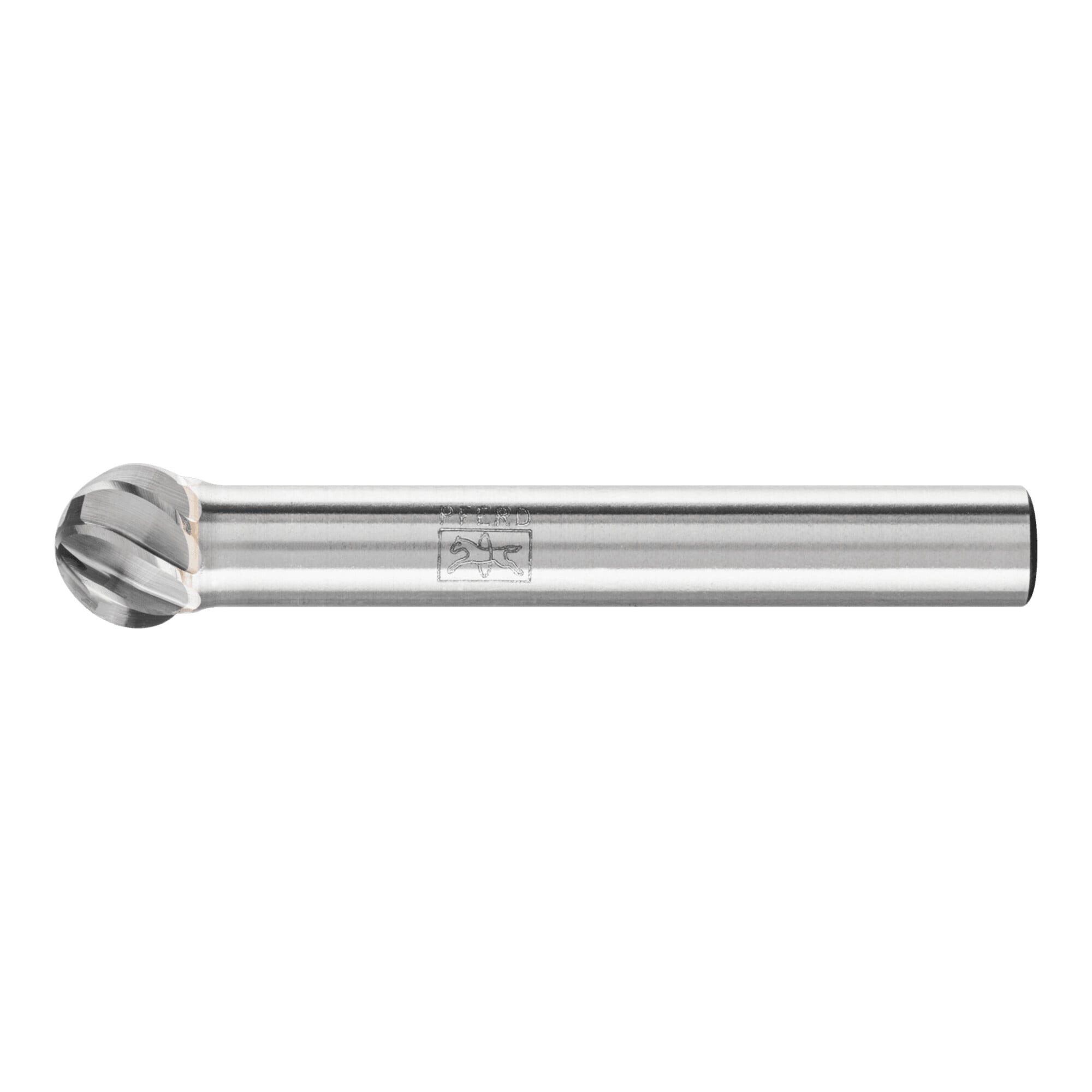 PFERD TOOLS Hartmetall Hochleistungsfrässtift INOX Kugel KUD Ø 08x07 mm Schaft-Ø 6 mm für Edelstahl