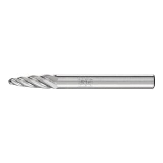PFERD TOOLS Hartmetall Hochleistungsfrässtift INOX Rundbogen RBF Ø 06x18 mm Schaft-Ø 6 mm für Edelstahl