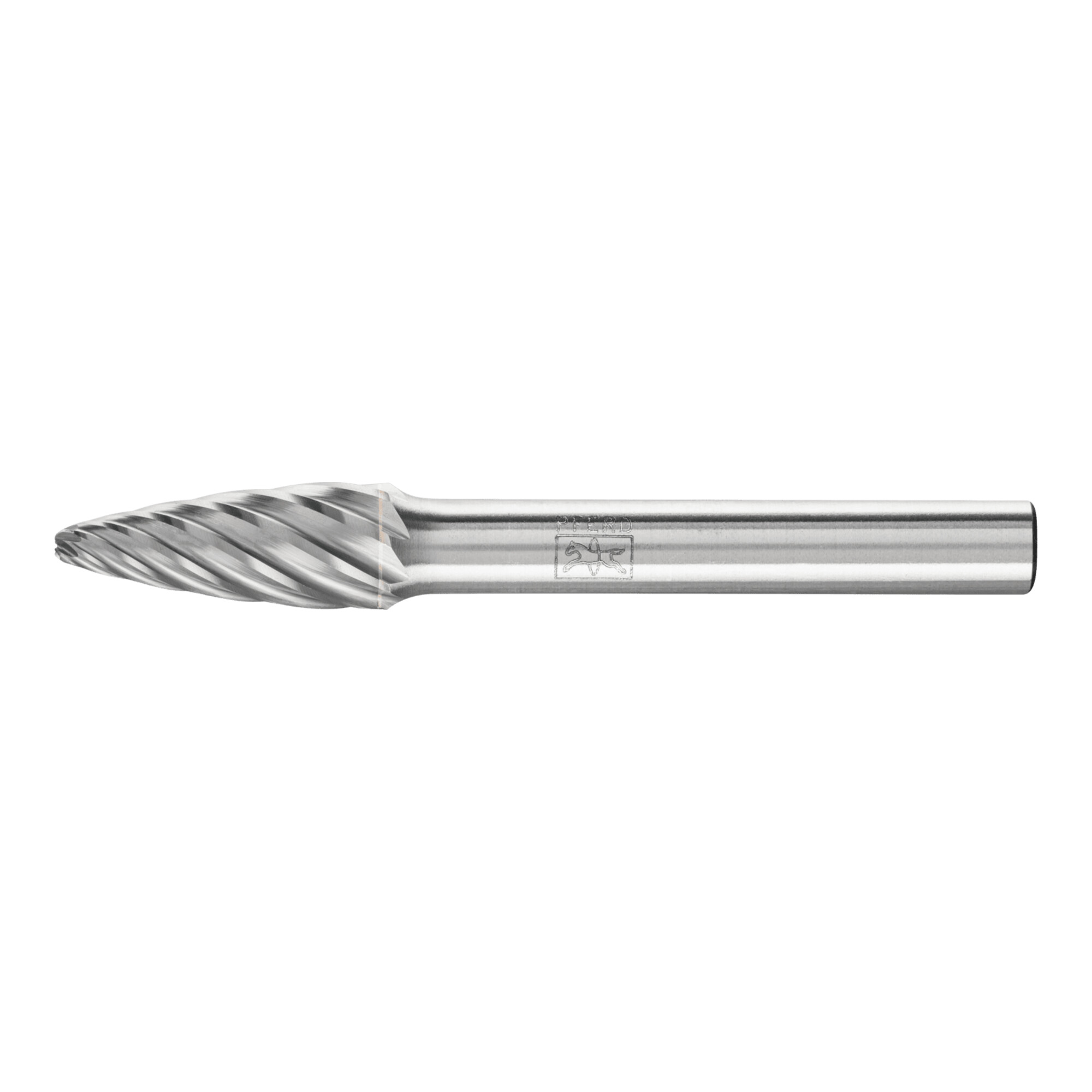 PFERD TOOLS Hartmetall Hochleistungsfrässtift INOX Rundbogen RBF Ø 08x20mm Schaft-Ø 6 mm für Edelstahl