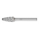 PFERD TOOLS Hartmetall Hochleistungsfrässtift INOX Rundbogen RBF Ø 10x20mm Schaft-Ø 6 mm für Edelstahl-1