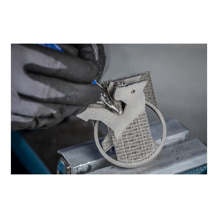 PFERD TOOLS Hartmetall Hochleistungsfrässtift INOX Rundbogen RBF Ø 06x13 mm Schaft-Ø 3 mm für Edelstahl