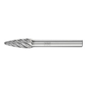 PFERD TOOLS Hartmetall Hochleistungsfrässtift INOX Rundbogen RBF Ø 08x20mm Schaft-Ø 6 mm für Edelstahl-1