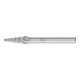 PFERD TOOLS Hartmetall Hochleistungsfrässtift INOX Rundkegel KEL Ø 08x20mm Schaft-Ø 6 mm für Edelstahl-1