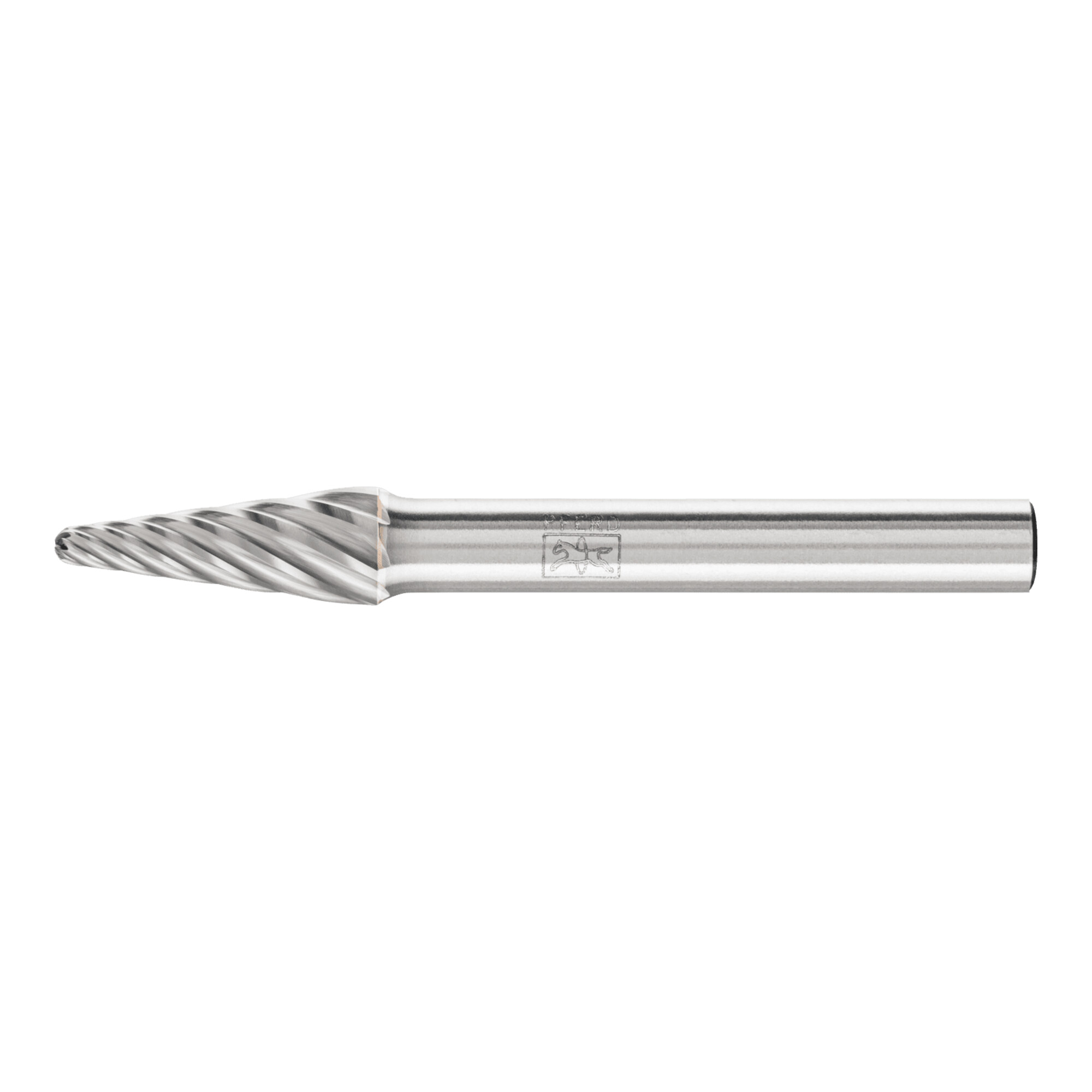 PFERD TOOLS Hartmetall Hochleistungsfrässtift INOX Rundkegel KEL Ø 08x20mm Schaft-Ø 6 mm für Edelstahl