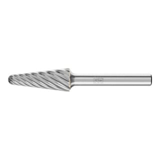 PFERD TOOLS Hartmetall Hochleistungsfrässtift INOX Rundkegel KEL Ø 12x30mm Schaft-Ø 6 mm für Edelstahl