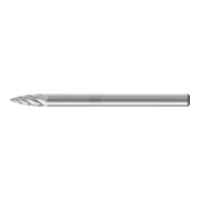PFERD TOOLS Hartmetall Hochleistungsfrässtift INOX Spitzbogen SPG Ø 03x07 mm Schaft-Ø 3 mm für Edelstahl