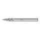 PFERD TOOLS Hartmetall Hochleistungsfrässtift INOX Spitzbogen SPG Ø 06x18 mm Schaft-Ø 6 mm für Edelstahl