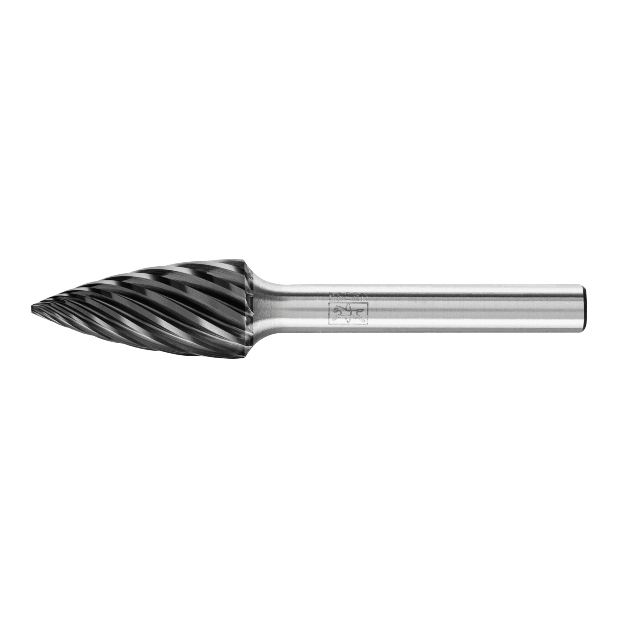 PFERD TOOLS Hartmetall Hochleistungsfrässtift INOX Spitzbogen SPG Ø 12x25 mm Schaft-Ø 6 mm HICOAT Edelstahl