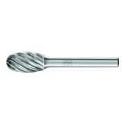 PFERD TOOLS Hartmetall Hochleistungsfrässtift INOX Tropfen TRE Ø 12x20mm Schaft-Ø 6 mm für Edelstahl