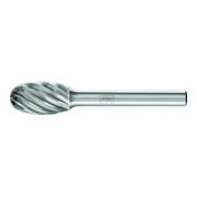 PFERD TOOLS Hartmetall Hochleistungsfrässtift INOX Tropfen TRE Ø 12x20mm Schaft-Ø 6 mm für Edelstahl