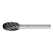 PFERD TOOLS Hartmetall Hochleistungsfrässtift INOX Tropfen TRE Ø 12x20mm Schaft-Ø 6 mm HICOAT Edelstahl